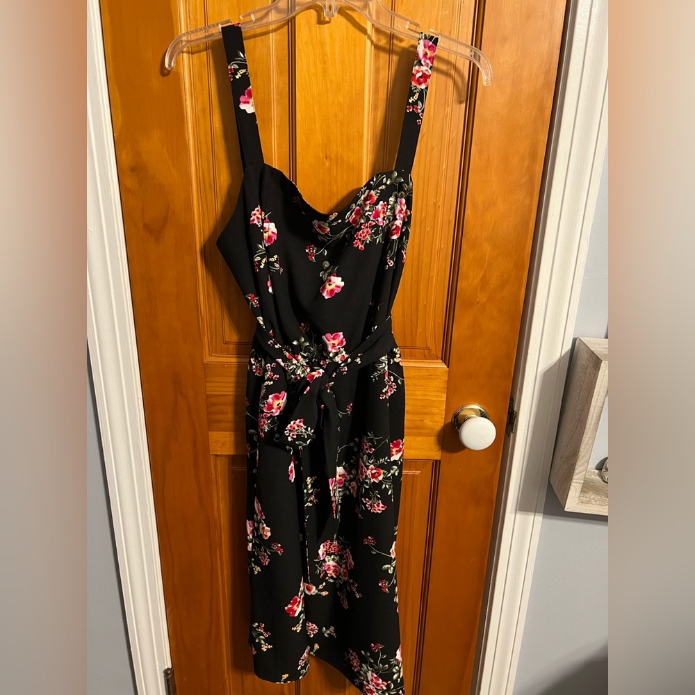 Shift Dress with Belt